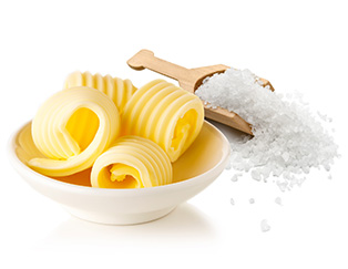 Wiejskie masło z solą