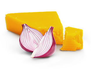 Cheddar z czerwoną cebulą