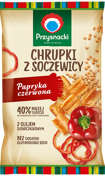 Chrupki z soczewicy