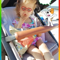 Zajadanie na plaży 