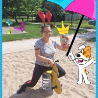 Upalny dzień z reksiem :) 