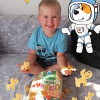 Janek i Reksio - przyjaciele w kosmosie