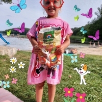 Plażing Natalia z Prażynkami Reksio