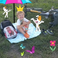 Wycieczka rowerowa z Reksiem ❤️