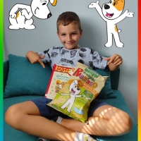 Reksio bawi i smakuje!