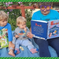 Piknik z Reksiem i babusia