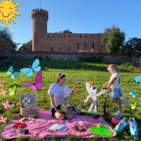 Piknik przy zamku
