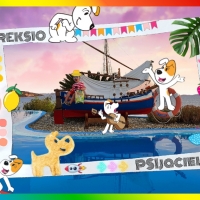 Na statku PSIjaciele surfują i piratów wypatrują!